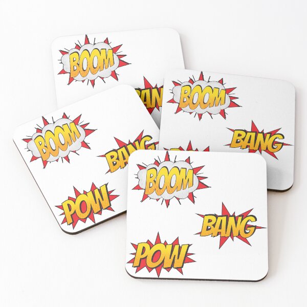 Item preview, Boom Bang Pow Comic Text Onomatopoiea Set designed and sold by MadfishDesigns.