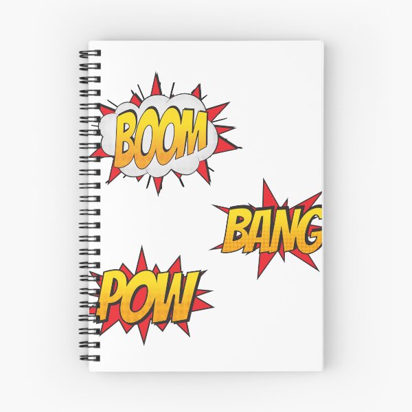 Item preview, Boom Bang Pow Comic Text Onomatopoiea Set designed and sold by MadfishDesigns.
