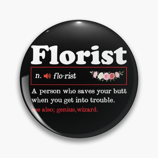 Artikelvorschau, Lustige Floristen-Definitions-Blumen-Dekorateur-Blumendesigner, Florist entworfen und verkauft von podkay.