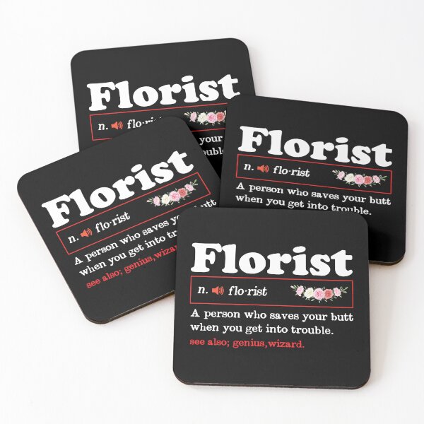 Item preview, Funny Florist Definition Flower Decorator Floral Designer, Florist designed and sold by podkay.