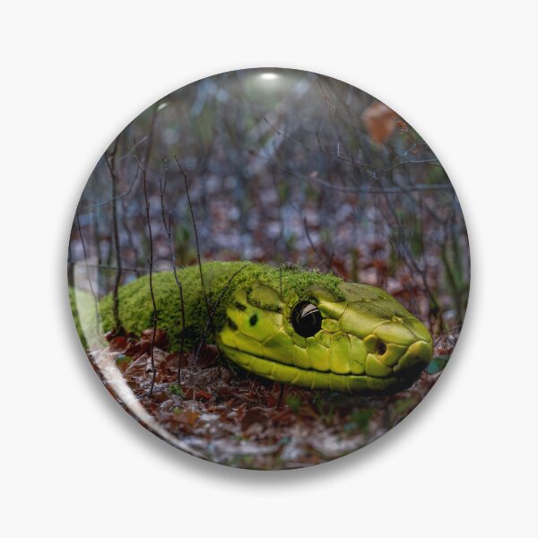 Item preview, Rare Forest Dwellers - The Moss Snake designed and sold by OskiOnTour.