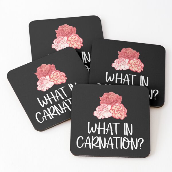 Item preview, Funny Florist Pun What in - Carnation Flower Decorator Floral Designer, designed and sold by podkay.