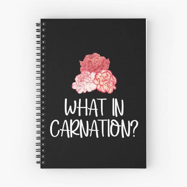Item preview, Funny Florist Pun What in - Carnation Flower Decorator Floral Designer, designed and sold by podkay.