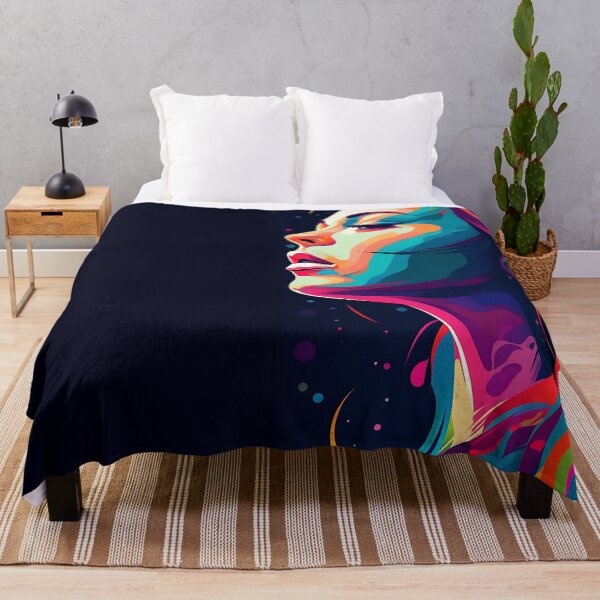 Item preview, Colorful painting of woman designed and sold by BabyDD.