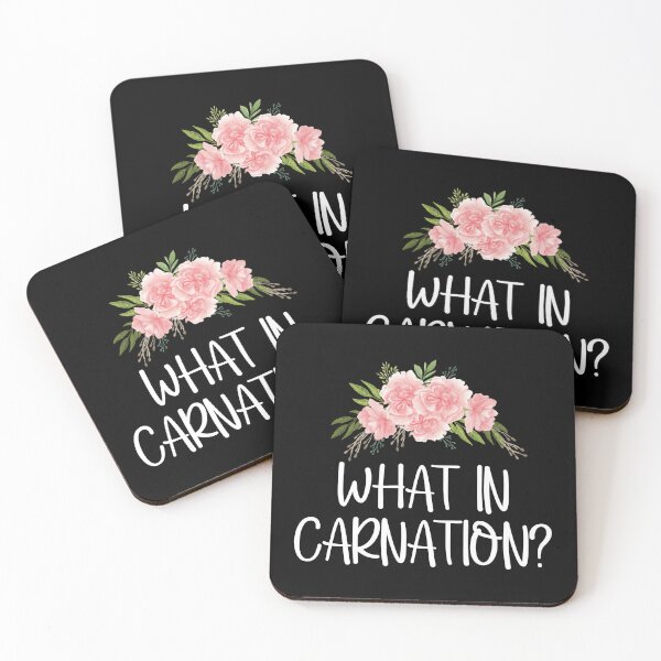 Item preview, Funny Florist What in a Carnation Flower Decorator Floral Designer, Pun designed and sold by podkay.
