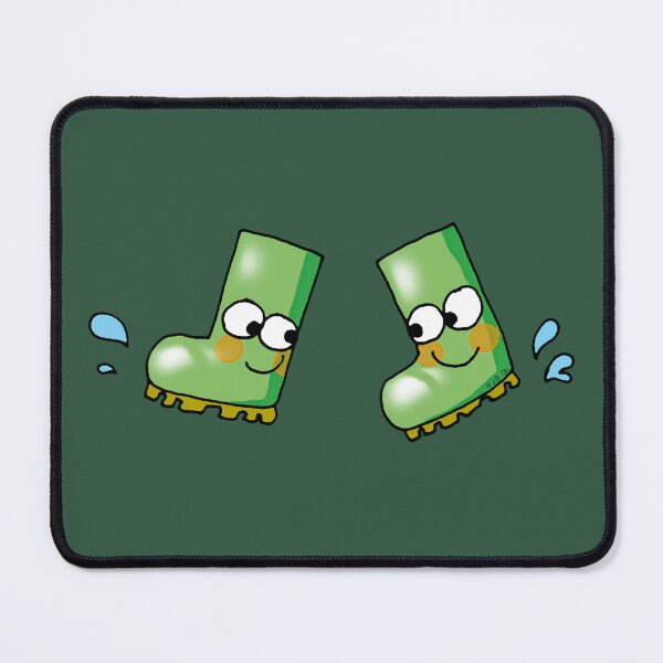 Item preview, cute walking rain boots designed and sold by CuteCartoon.
