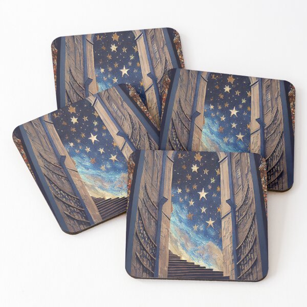 Item preview, Starlit Interior of the Cathedral. designed and sold by OccultDreams.