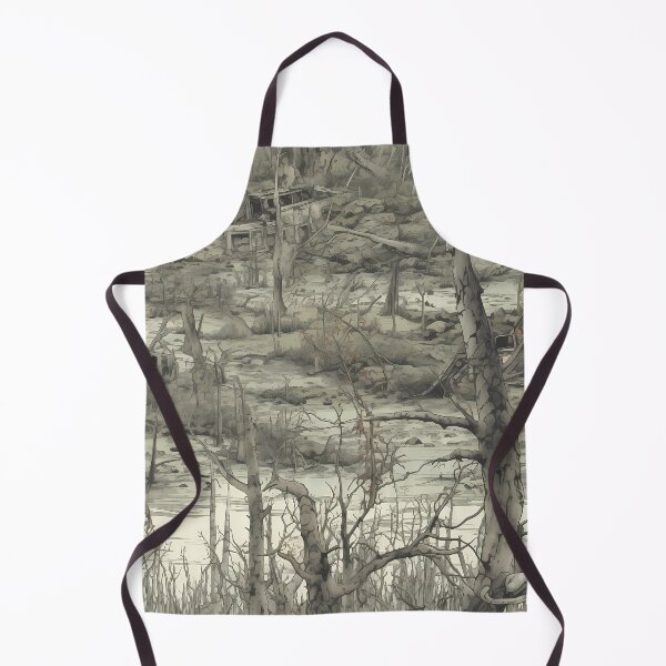 Item preview, Abandoned horror forest, desolate landscape designed and sold by ArtisticKevin.