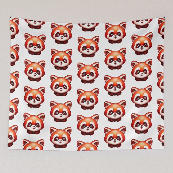 Item preview, Cute Red Panda designed and sold by KawaiiPixelArt.