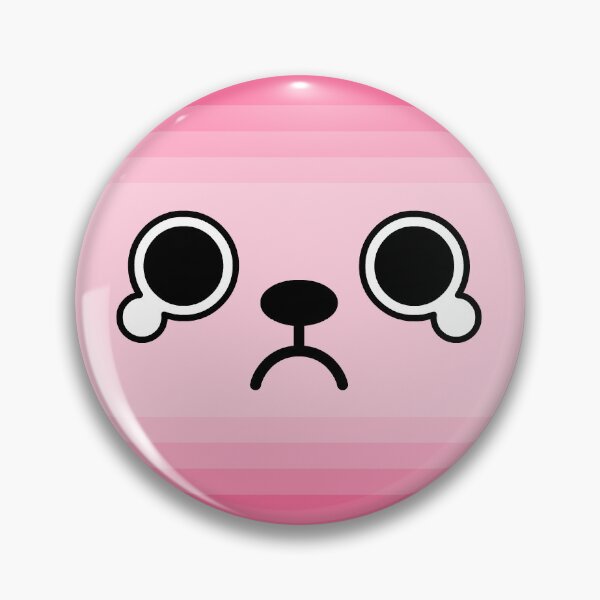 Item preview, Funny face 4 (pink) designed and sold by SugarLars.