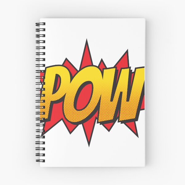 Item preview, Pow Onomatopoiea Comic Text designed and sold by MadfishDesigns.