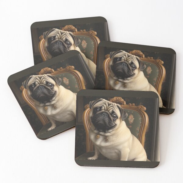 Item preview, Pug Life: A Portrait of a Canine Companion designed and sold by peggieprints.