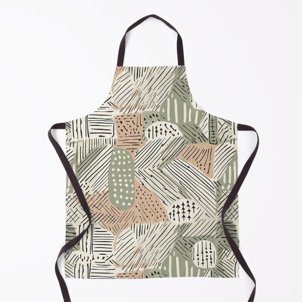 Item preview, Bohemian Cut-Outs: Hand-Drawn Abstract Line Illustration designed and sold by OgiPrintShop.