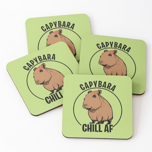 Item preview, Capybara - Chill AF designed and sold by PifPafPuf.