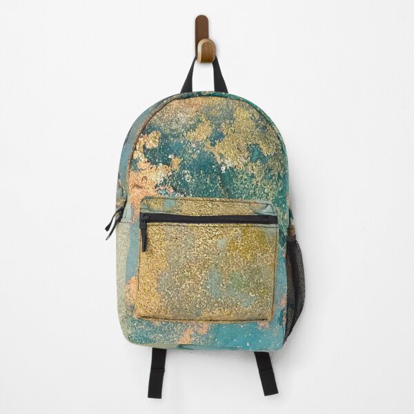 Item preview, Liquid Gold and Viridian Art Design designed and sold by Jenie Yolland.