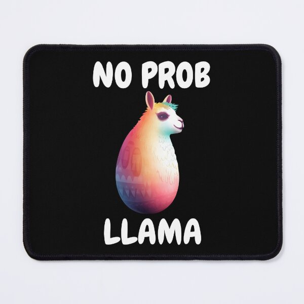 Item preview, No Prob Llama Easter Egg designed and sold by LlamaLoversShop.