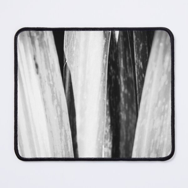 Item preview, Leafy Closeup Black and White Vertical Mount Stewart designed and sold by eddiebarronshop.