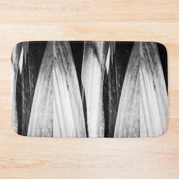 Item preview, Leafy Closeup Black and White Vertical Mount Stewart designed and sold by eddiebarronshop.