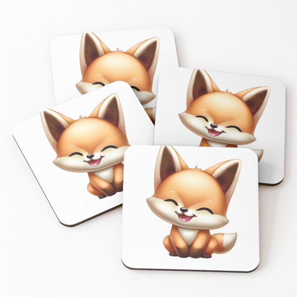 Item preview, Cue Smiling Fox designed and sold by KawaiiPixelArt.