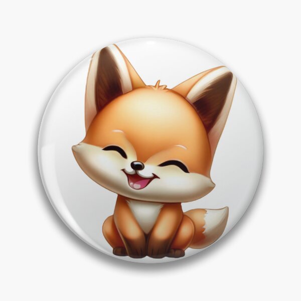 Item preview, Cue Smiling Fox designed and sold by KawaiiPixelArt.