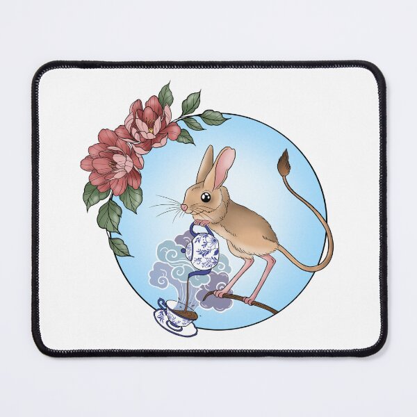 Item preview, Jerboa’s tea time designed and sold by Julia Frost Tattoo.