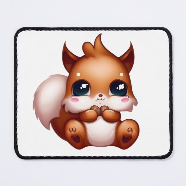 Item preview, Cute Squirrel with Nuts designed and sold by KawaiiPixelArt.
