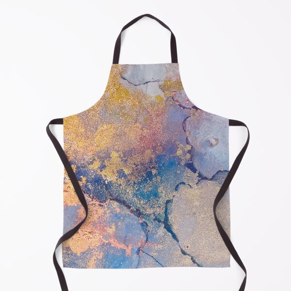 Item preview, Bright Gold Glory in Alcohol Liquid Art  designed and sold by Jenie Yolland.