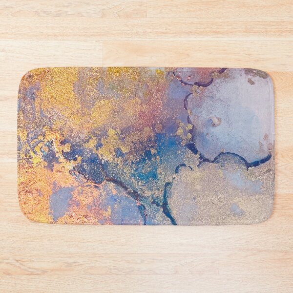 Item preview, Bright Gold Glory in Alcohol Liquid Art  designed and sold by Jenie Yolland.