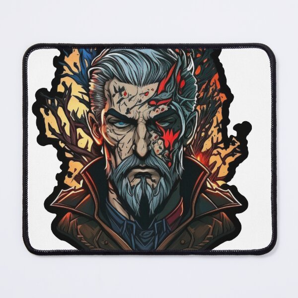 Item preview, Burnt Necromancer raising the dead! designed and sold by Digital-Space.