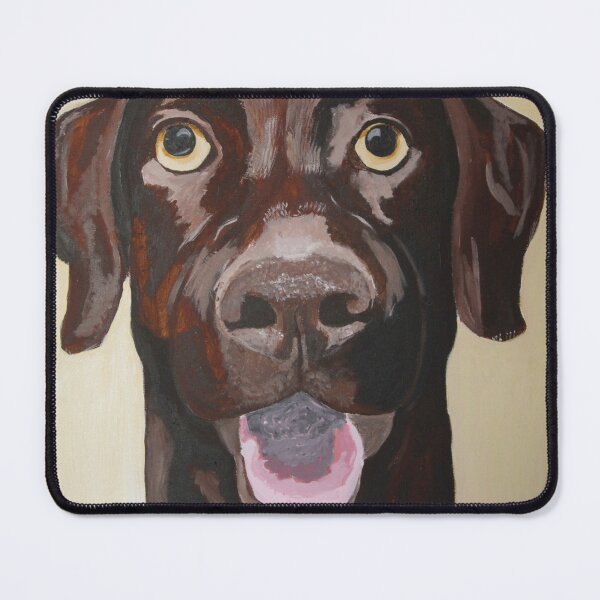 Item preview, Chocolate Labrador  designed and sold by Nikki Attree.