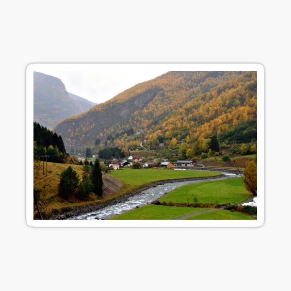 Item preview, Flamsdalen Valley Flam Norway Scandinavia designed and sold by AndyEvansPhotos.