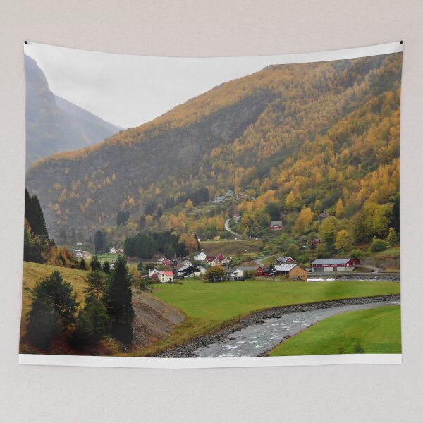 Item preview, Flamsdalen Valley Flam Norway Scandinavia designed and sold by AndyEvansPhotos.