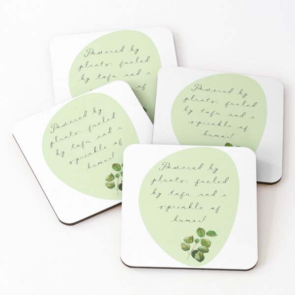 Item preview, Powered by plants, fueled by tofu, and a sprinkle of humor! designed and sold by GabrielleNG.