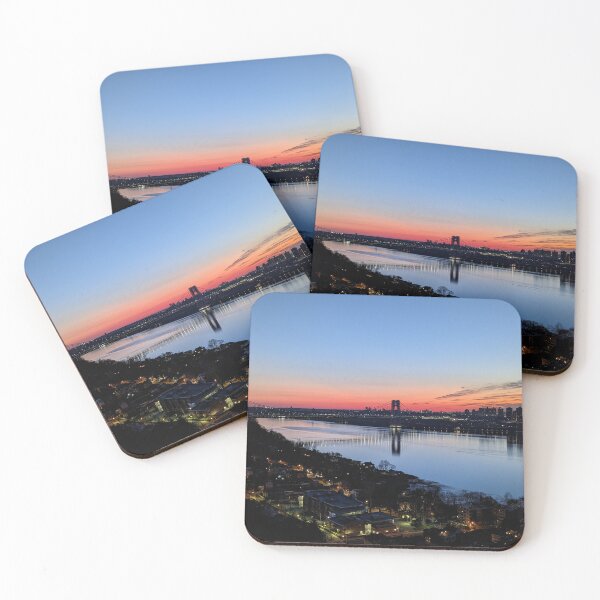 Item preview, Dawn over the George Washington Bridge, New York, New Jersey, USA designed and sold by thatwaslife.