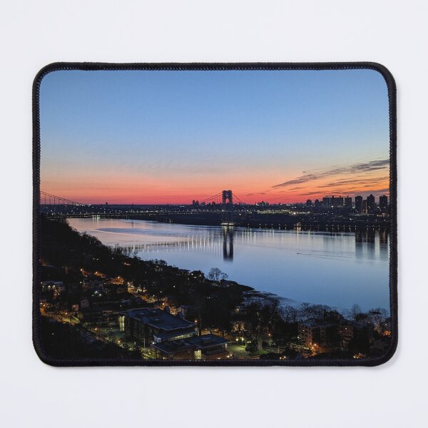 Item preview, Dawn over the George Washington Bridge, New York, New Jersey, USA designed and sold by thatwaslife.