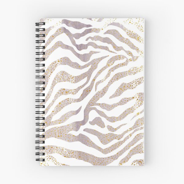 Item preview, light purple and gold colored zebra pattern designed and sold by Szilvidsgn.