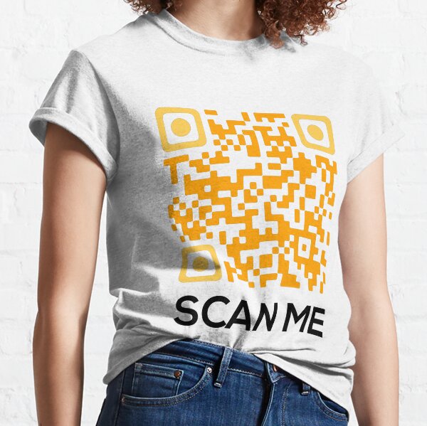 Camiseta de deporte con código Qr . - Scanme-Clothing