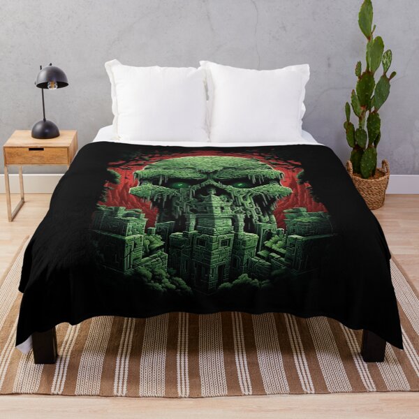 Item preview, The Green Skull designed and sold by k2lu533.