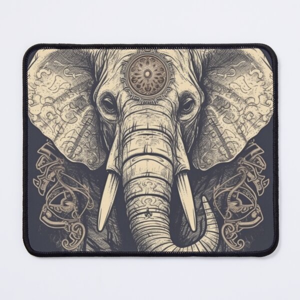 Item preview, Black and white Elephant designed and sold by Digital-Space.