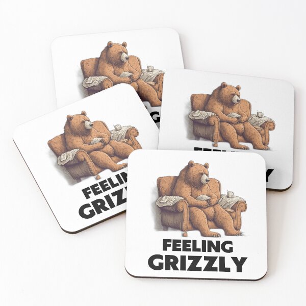 Item preview, feeling grizzly bear motive designed and sold by ericgustafsson.