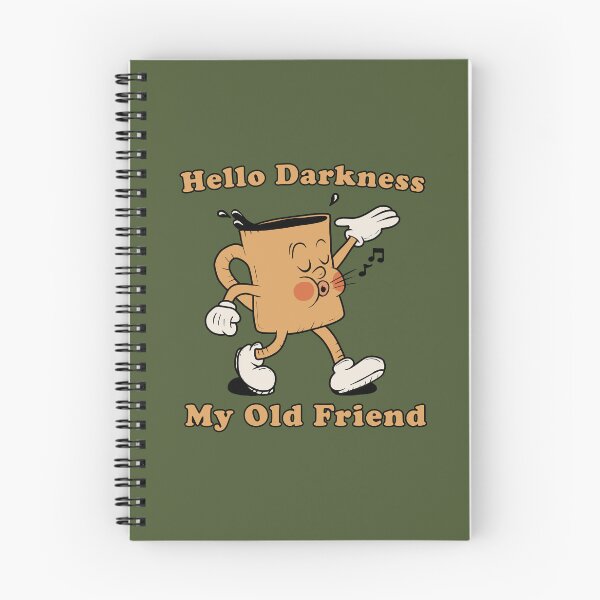Item preview, Hello Darkness my old friend designed and sold by ValentinaHramov.
