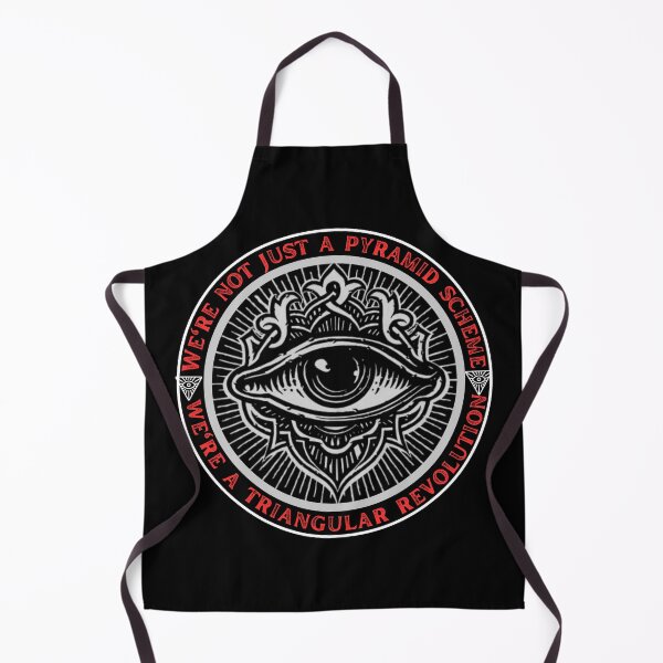 Item preview, Illuminati Club Funny- We're Not Just a Pyramid Scheme designed and sold by artfartzzz.