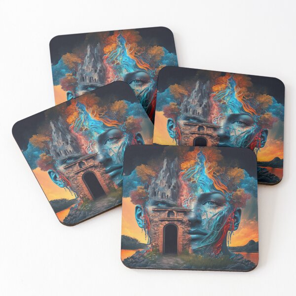 Item preview, Surrealistic art designed and sold by DreamscapesAI.