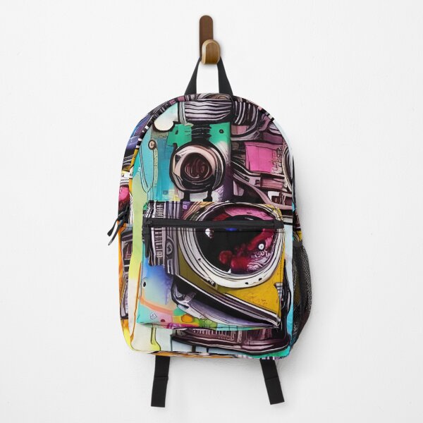 Item preview, Cute adorable colorful steampunk robot designed and sold by REALDesign-Shop.