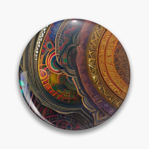 Item preview, rainbow color pattern with mandalas designed and sold by basitcv.