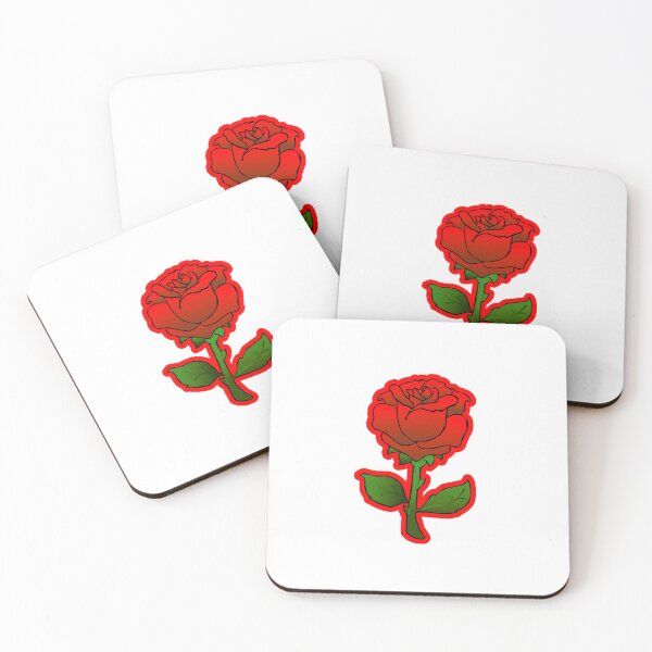 Item preview, red flower  designed and sold by wibby-color.