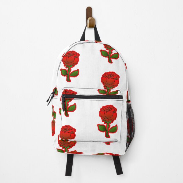 Item preview, red flower designed and sold by wibby-color.