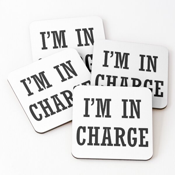 Item preview, I'M IN CHARGE designed and sold by GeorgeBanks.