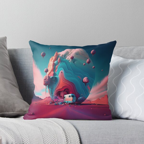 Item preview, A camper in a surreal world designed and sold by Cr-AI-tive.