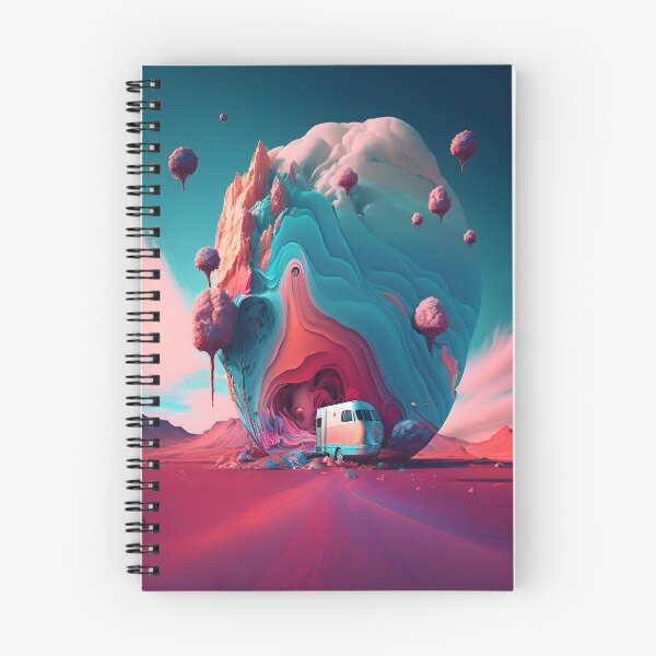 Item preview, A camper in a surreal world designed and sold by Cr-AI-tive.